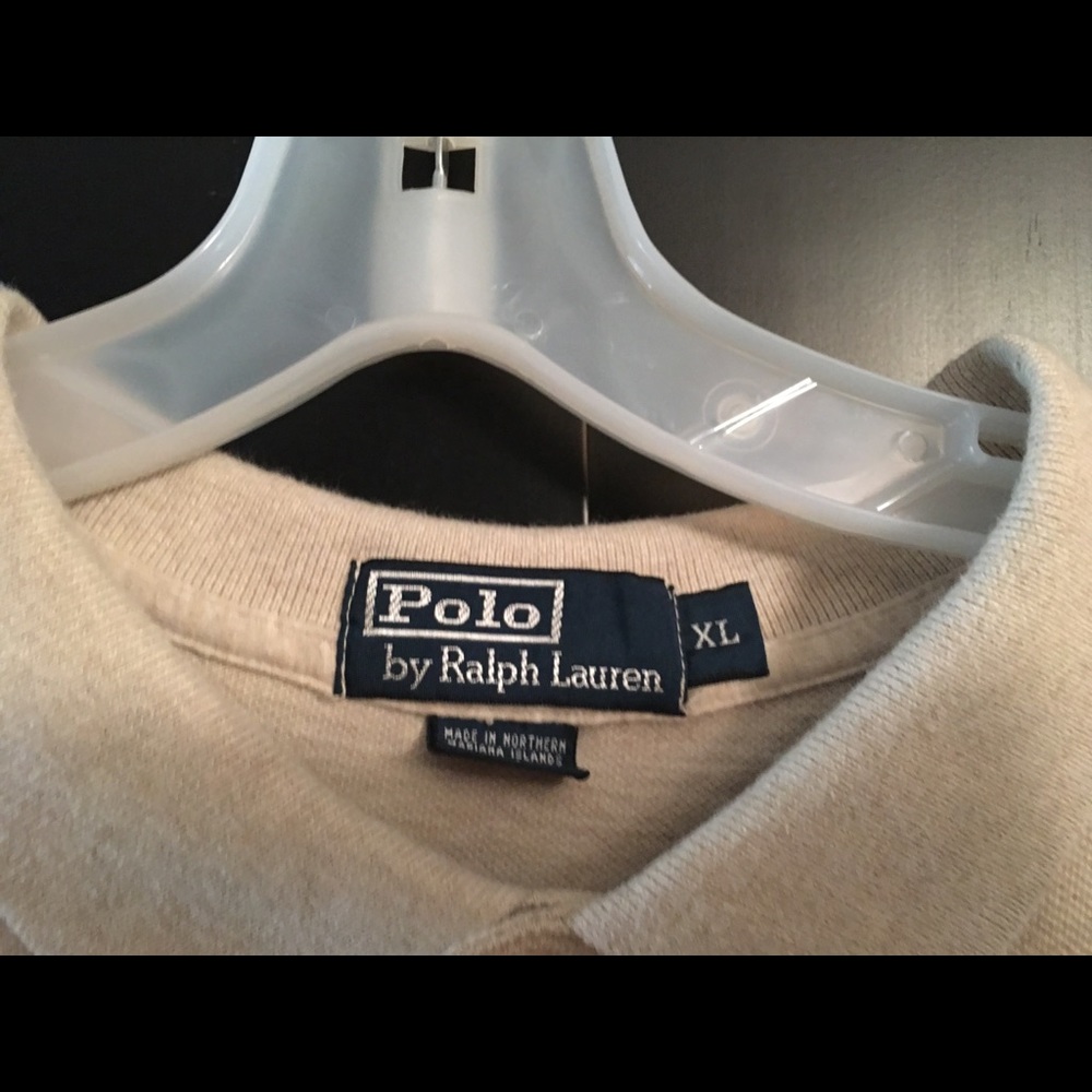 Great wheat colored cotton polo
